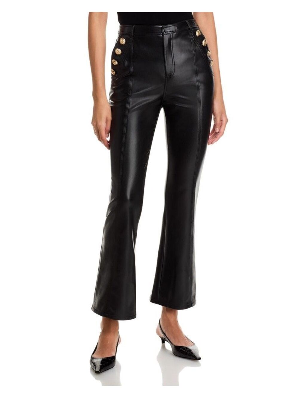 Cinq à Sept Faux Leather Suzette Pants Size Small, Retail $295